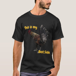 Camiseta Gallo Divertido - Este es mi Mejor Lado