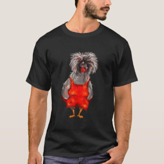 Camiseta Gallo Engallinado Granjero de Pollo