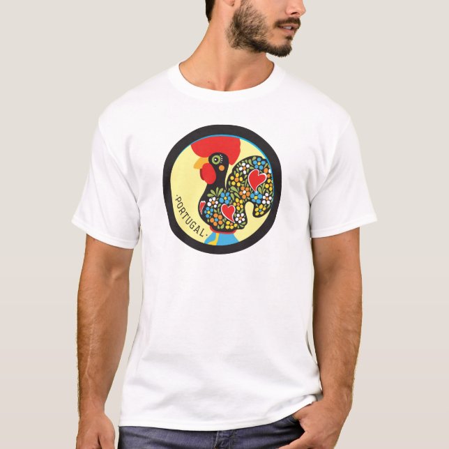 Camiseta Gallo famoso de Barcelos Nr 06 (Anverso)