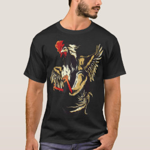 Camiseta Gallo galler gallina corral cockpit cresta