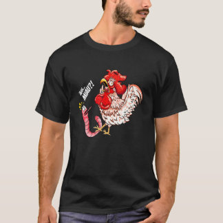 Camiseta Gallo Gallina Gusano Mío Gatito Dice