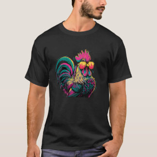 Camiseta Gallo Genial con Gafas de Sol Gallo Papá Roos
