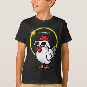 Camiseta Gallo Lindo Eclipse Solar 8 de Abril
