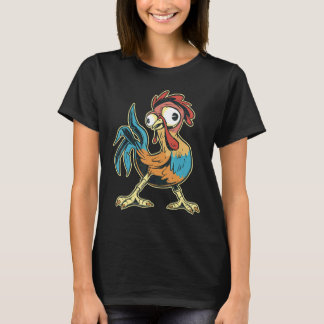 Camiseta Gallo Loco Gallo Juguete De Peluche Disfraz Gallin