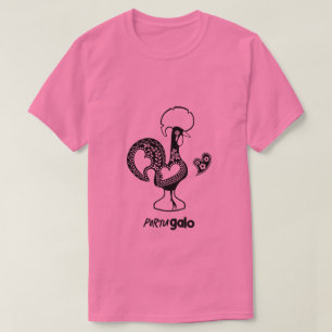 Camiseta Gallo Portugués Silueta Moderna