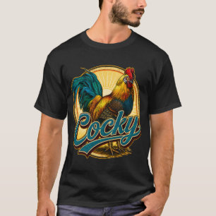 Camiseta Gallo Presumido Vintage Casa de Campo