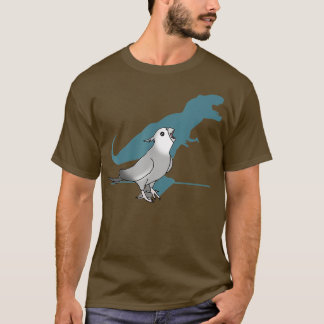 Camiseta gallo rex blanco con cara de coctel Funny grises d