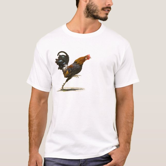 Camiseta Gallo rojo (Anverso)