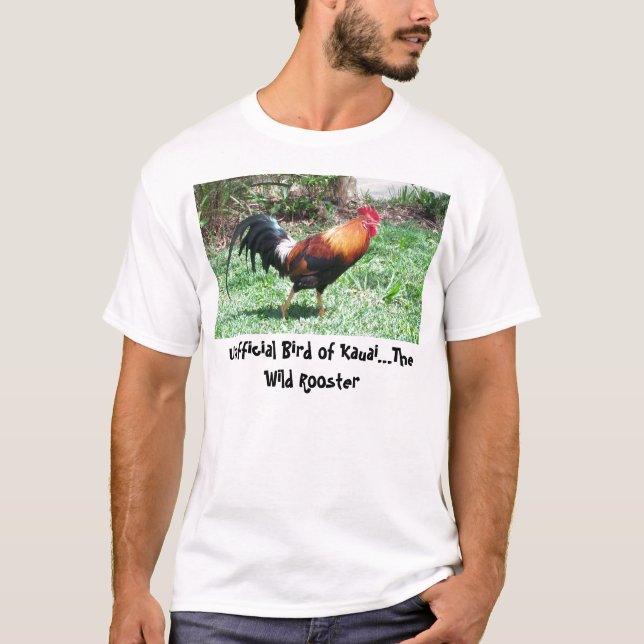 Camiseta Gallo salvaje T_Shirt (Anverso)
