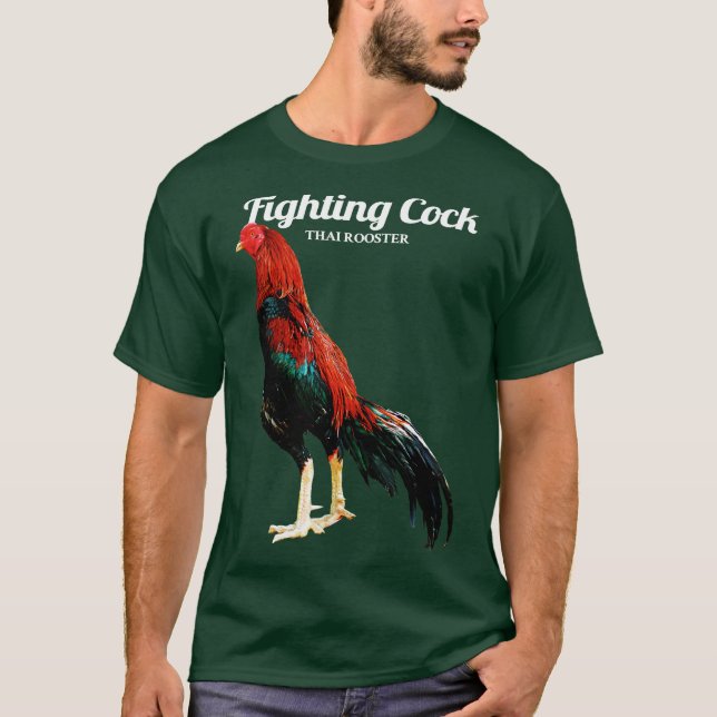 Camiseta Gallo Tailandés (Anverso)