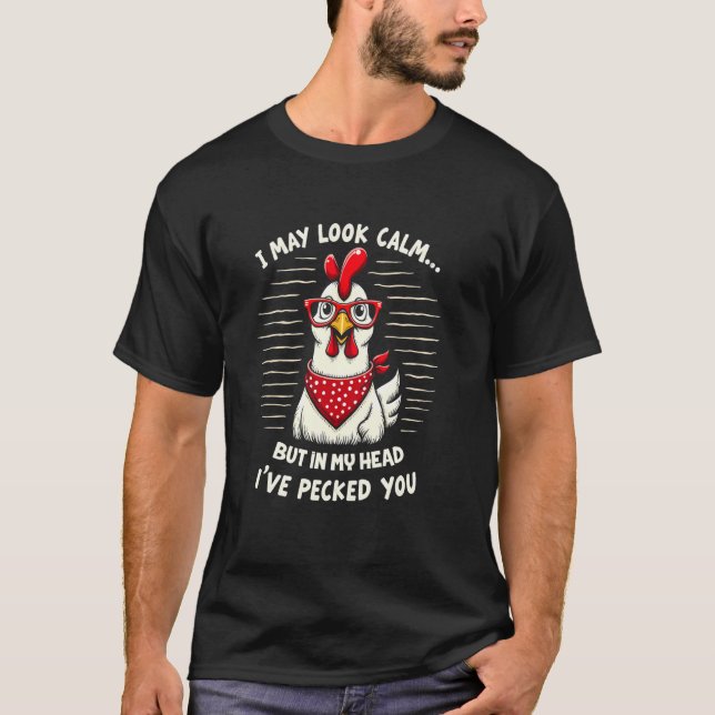 Camiseta Gallo Tranquilo Picotea (Anverso)