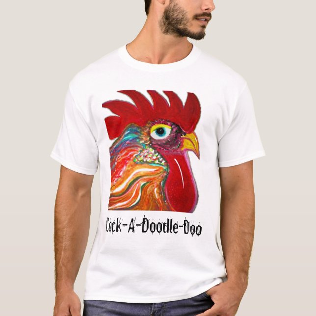 Camiseta Gallo-UNO-Doodle-Doo (Anverso)