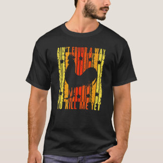 Camiseta Gallo Vintage No Encontró Una Forma De Posarse Pol