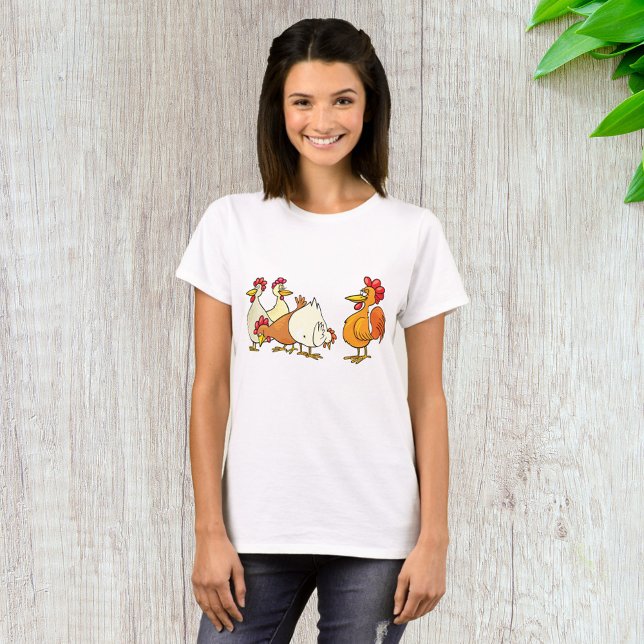 Camiseta Gallo y Gallinas (Subido por el creador)