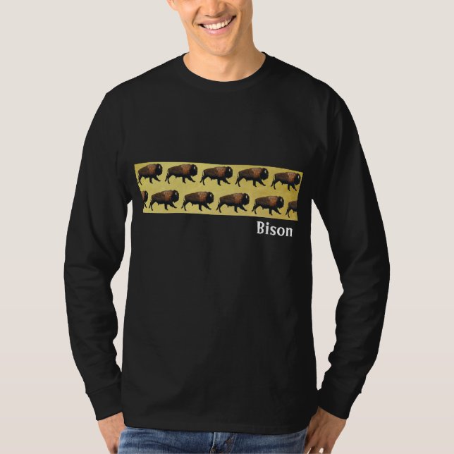 Camiseta Galloping Bison (Anverso)