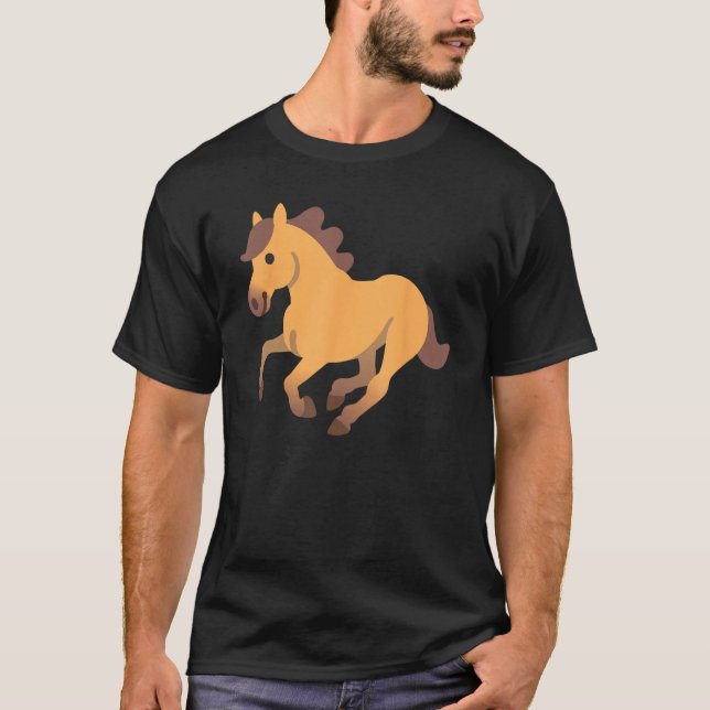 Camiseta Galloping Horse Racehorse Costume (Anverso)