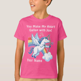 Camiseta Galloping Unicorn Cupid’s Love Magic 