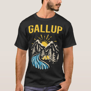 Camiseta Gallup de paisajes naturales