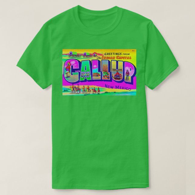 Camiseta Gallup Nuevo México 5 (Diseño del anverso)