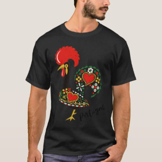 Camiseta Galo de Barcelos - Diseño de gallos portugueses