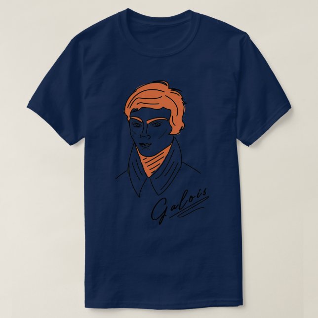 Camiseta Galois (Diseño del anverso)