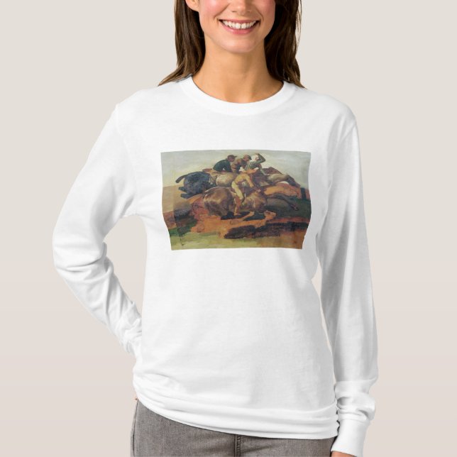 Camiseta Galope de cuatro jinetes (Anverso)