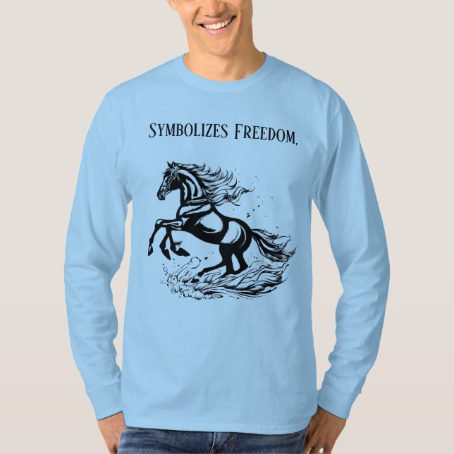 Camiseta Galope de medianoche (Anverso)
