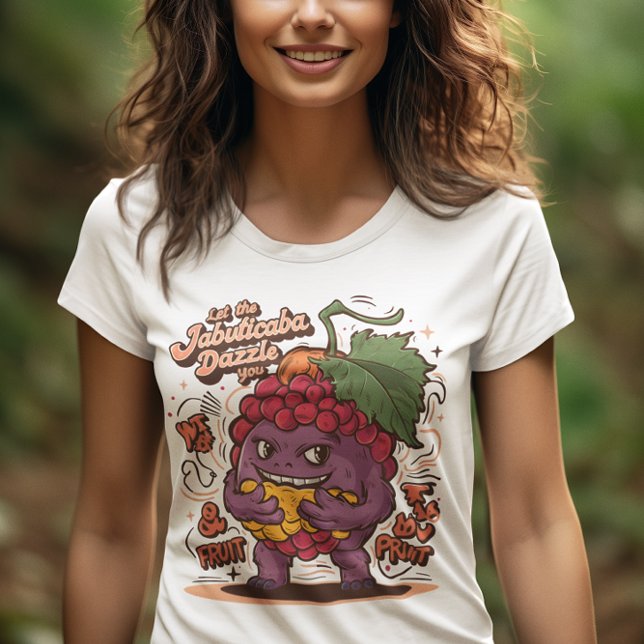 Camiseta Galore de uva: Caricatura con Jabuticaba (Subido por el creador)