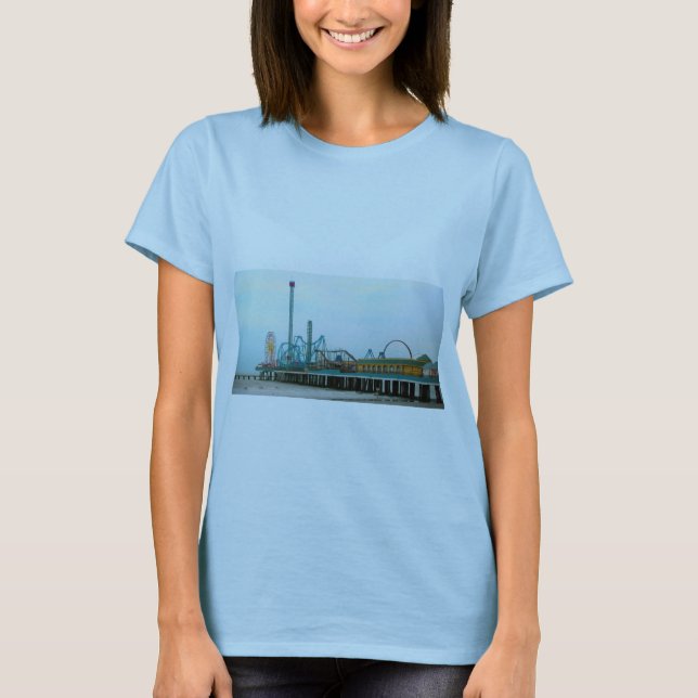 Camiseta Galveston Pleasure Pier T-Shirt (Anverso)