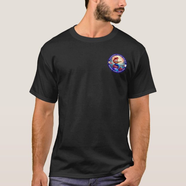 Camiseta Galveston Ukulele Society GUS Men’s Mermaid SS (Anverso)