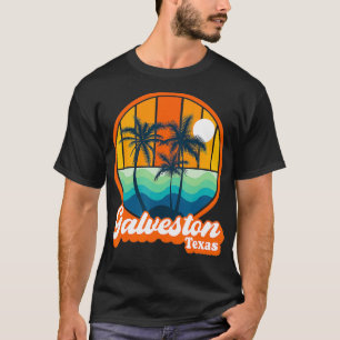 Camiseta Galveston Vintage Texas Summer Travel 90s Beach So