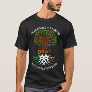 Camiseta GALVIN irlandés nombre a familia nuestro amor se h