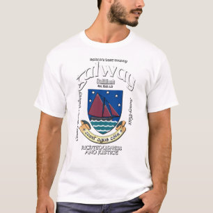Camiseta Galway Ireland Escudo T-Shirt