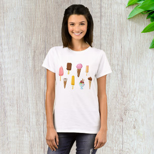 Camiseta Gama De Helados