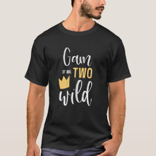 Camiseta Gama De Mujeres De Dos Cosas Fiestas Salvajes De S