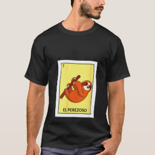 Camiseta Gama de tarjetas de lotería mexicana para mujeres
