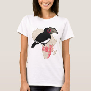 Camiseta Gama del Hornbill del trompetista