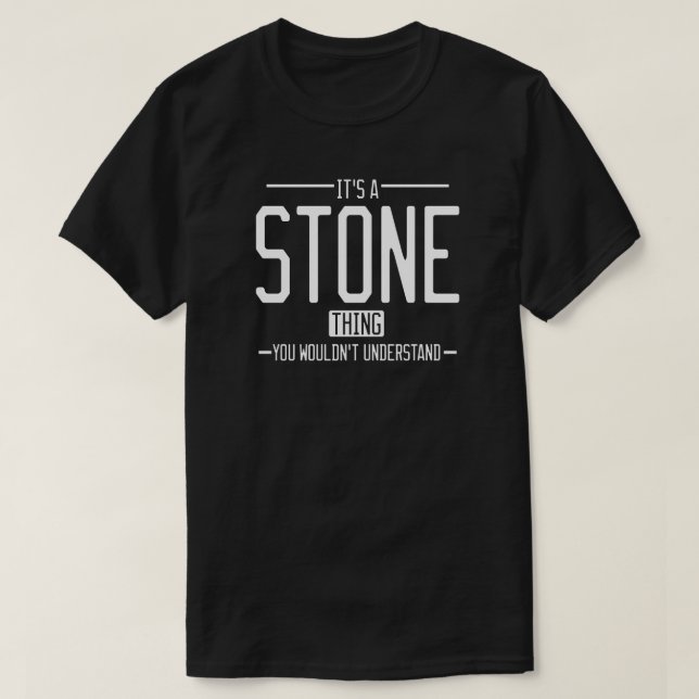 Camiseta Gama divertida de apellidos (Diseño del anverso)