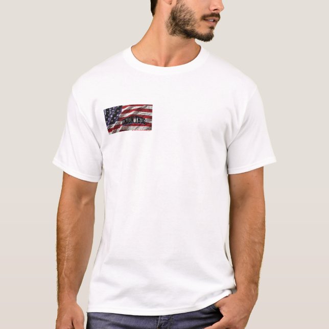 Camiseta Gamberro patriótico de la unión (Anverso)