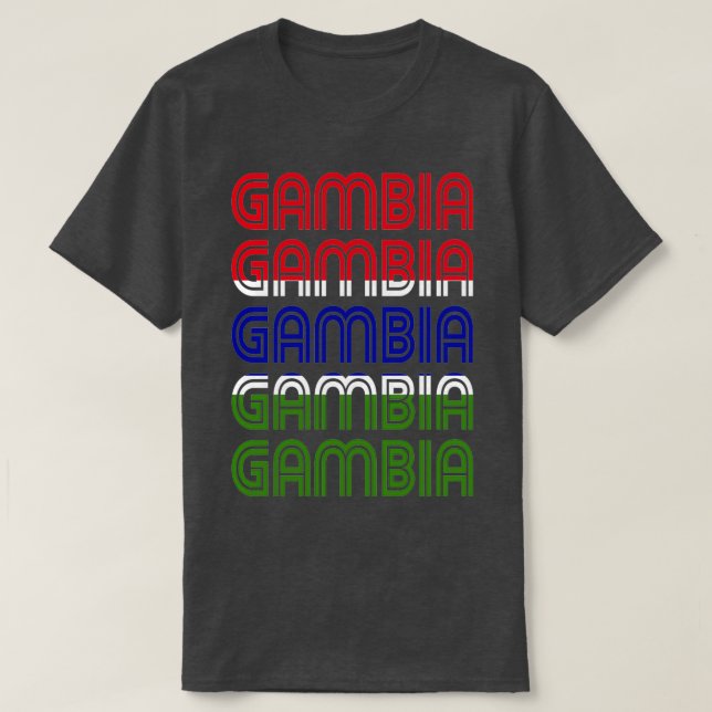 Camiseta Gambia 2 (Diseño del anverso)