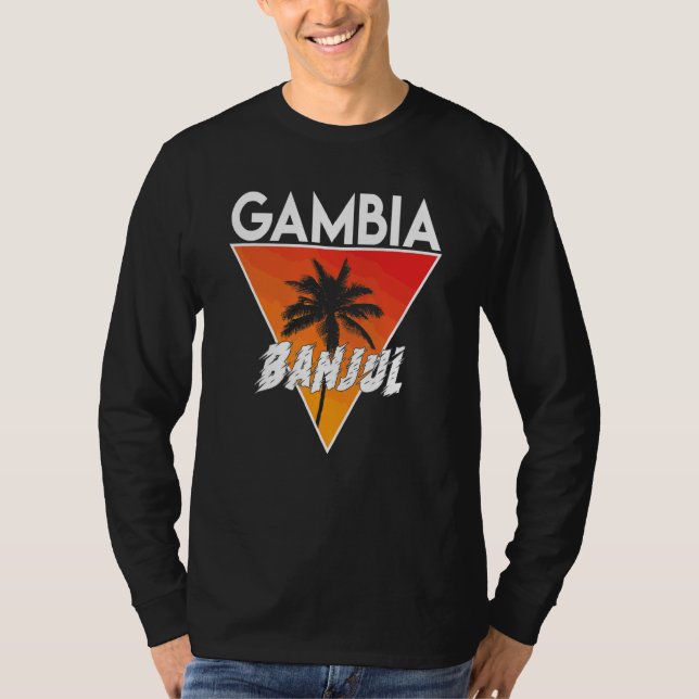 Camiseta Gambia Con Colores Soleados (Anverso)