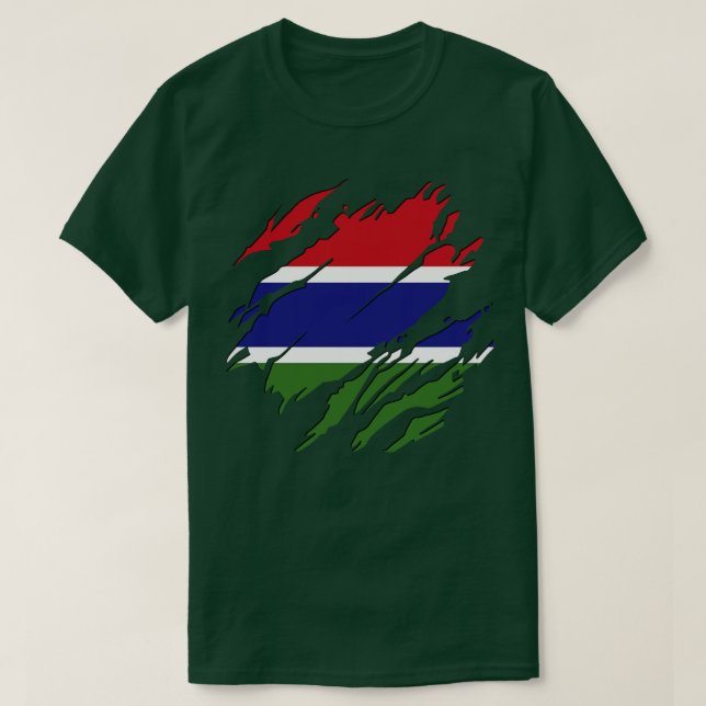 Camiseta Gambia siempre (Diseño del anverso)