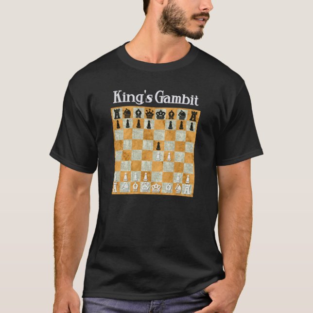 Camiseta Gambit de rey (Anverso)