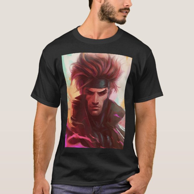 Camiseta Gambit - Remy Lebeau (Anverso)