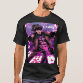 Camiseta Gambit X-Men – Kinetic Cards Power Design