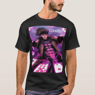 Camiseta Gambit X-Men – Kinetic Cards Power Design