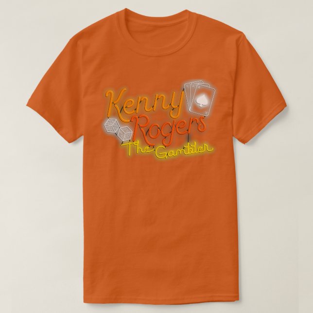 Camiseta Gambler Neon (Diseño del anverso)
