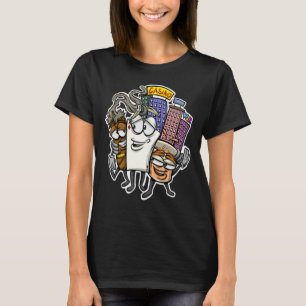 Camiseta Gambler Pokercard Cigar Whiskey Friends C