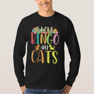 Camiseta Gambling Lottery Player Cat Bingo Animal