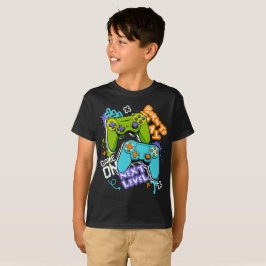 Camiseta Game controllers Graffiti Gaming Born To Play